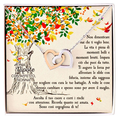 Collana A Mia Nipote - Con affetto, Nonna.