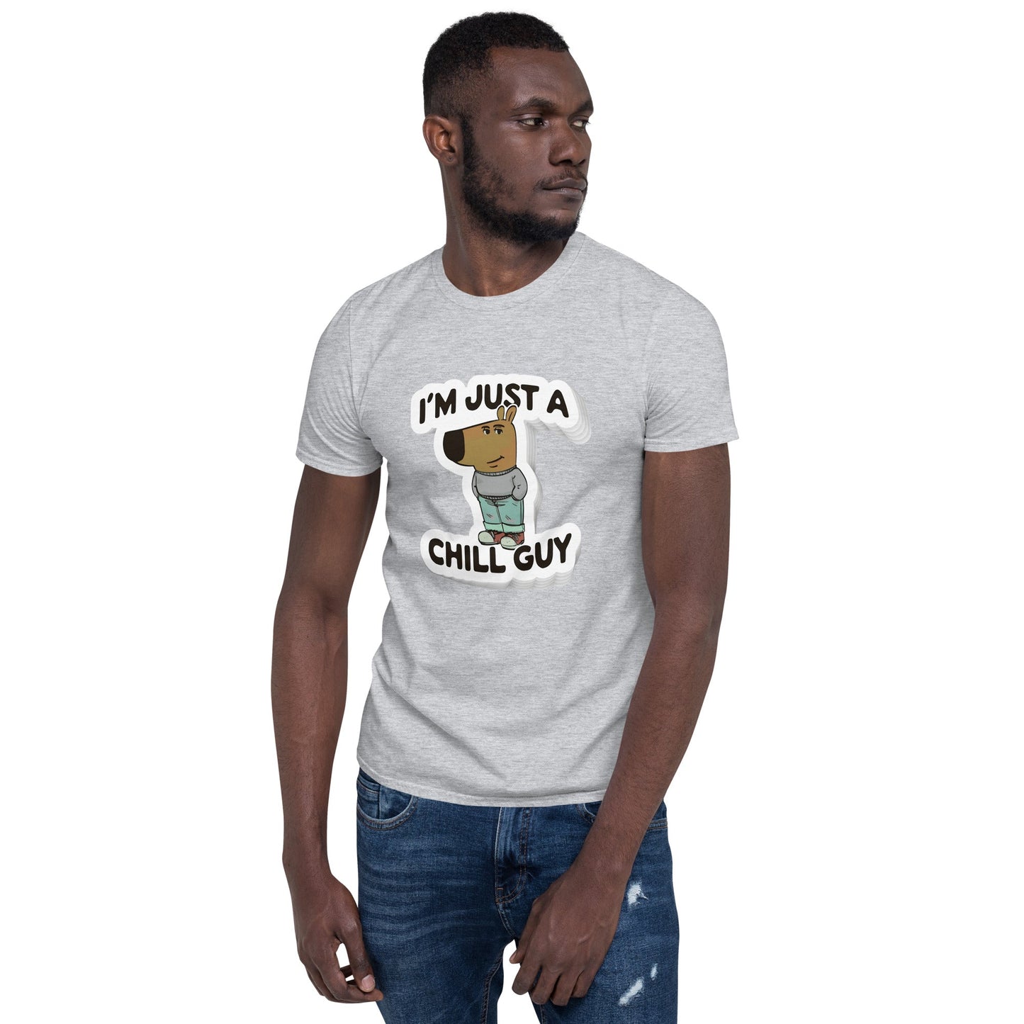 Maglietta unisex a maniche corte - I'm just a chill guy  🆓🚚