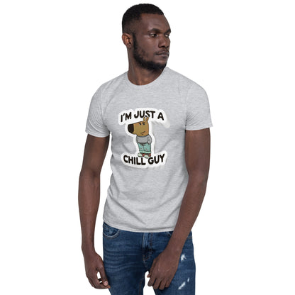 Maglietta unisex a maniche corte - I'm just a chill guy  🆓🚚