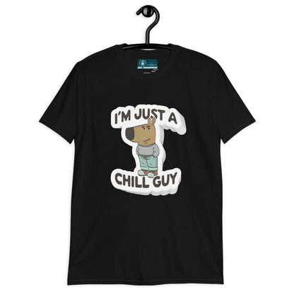 Maglietta unisex a maniche corte - I'm just a chill guy  🆓🚚