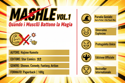 Mashle vol.1 - Hajime Komoto | Manga Star Comics