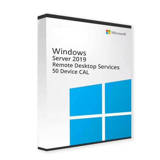 Microsoft Windows Server 2019 Remote Desktop Services 50 Device CALs Licenza a Vita