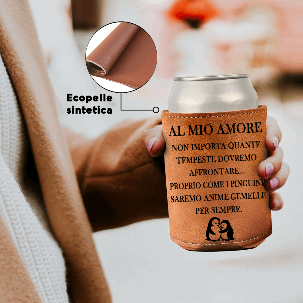 Raffredda Lattina Ecopelle Sintetica Marrone - Al mio Amore