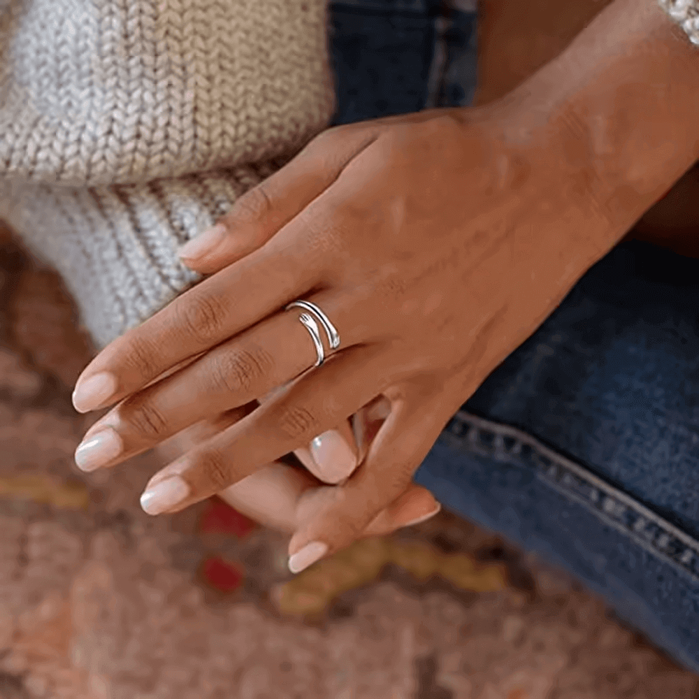Anello da Donna in Argento Sterling 925 - Sempre con Te Mamma