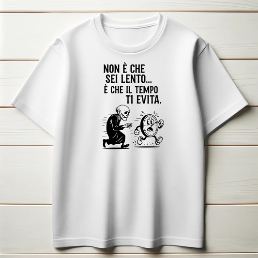 Non è che sei lento… è che il tempo ti evita.