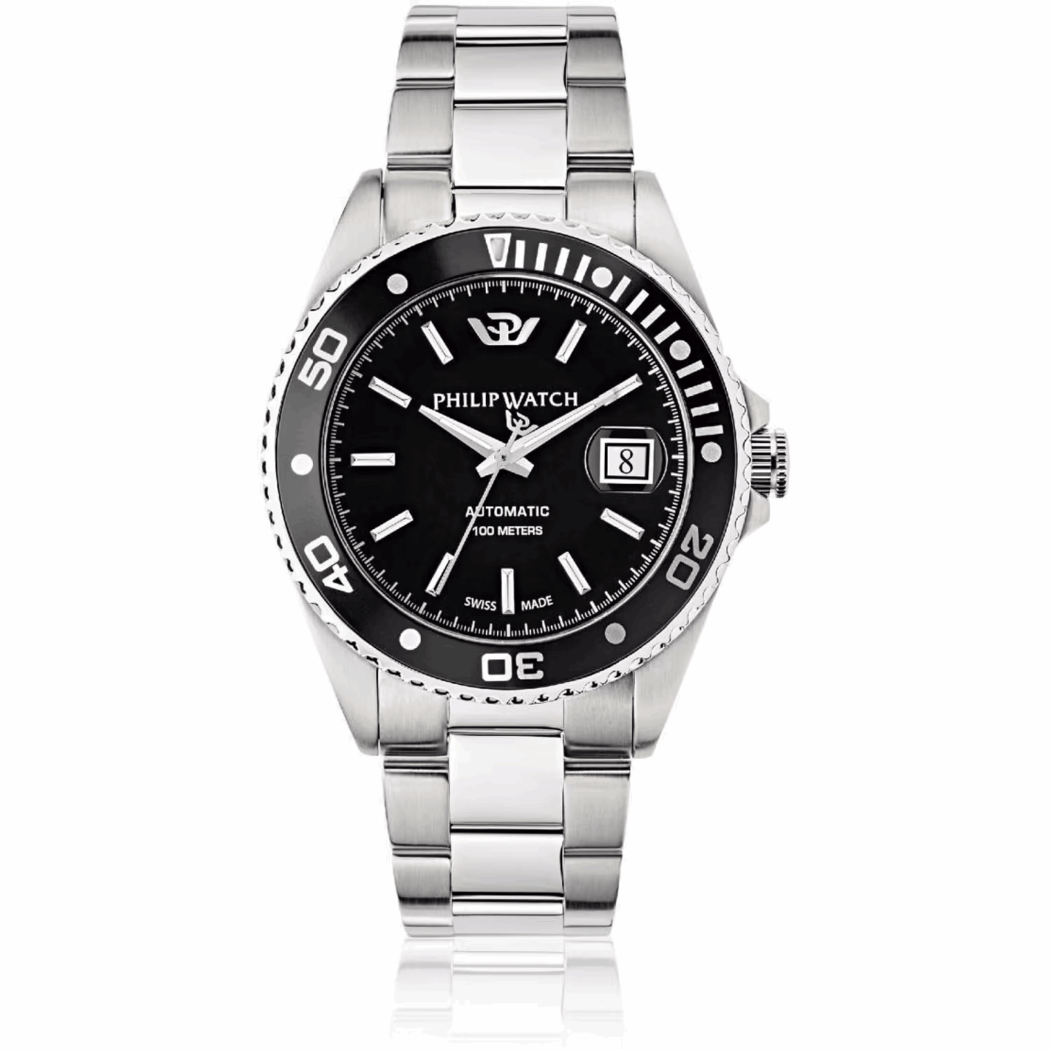 Philip Watch Caribe Automatico Nero R822