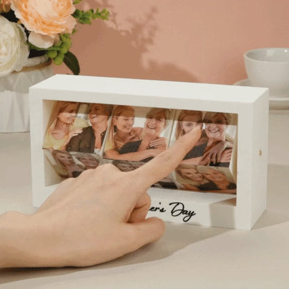 Cornice Foto Rotante Personalizzata "Swing" – Il Regalo Dinamico per la Festa della Mamma