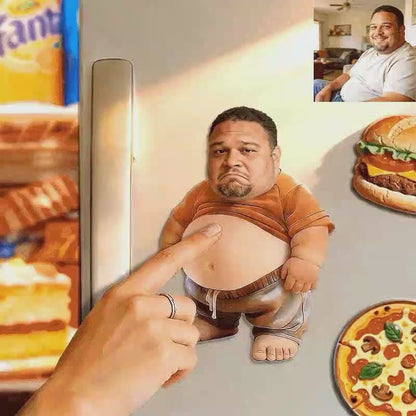 Adesivo Anti-Collisione Personalizzato Squishy Belly Foto Viso pancia