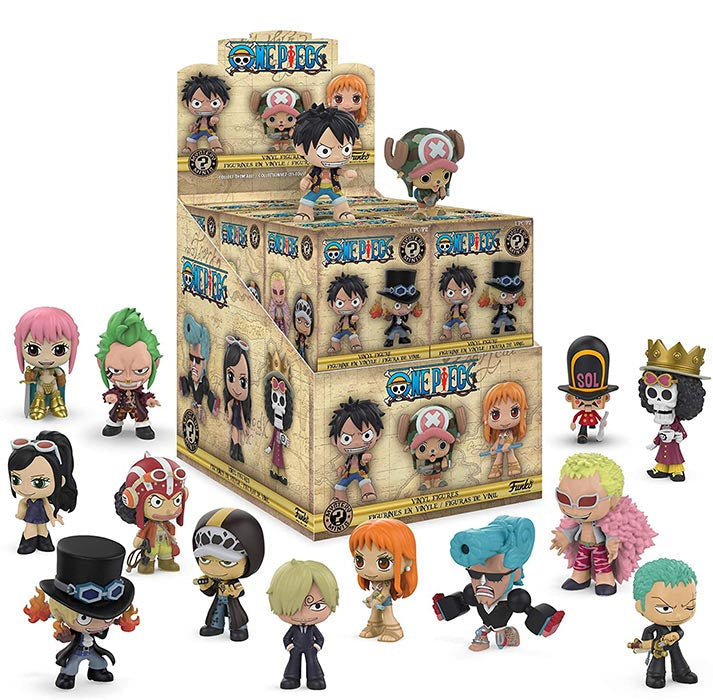 Funko Pop Mystery Mini: One Piece Anime Luffy Vinyl Mini Action Figure (Random)