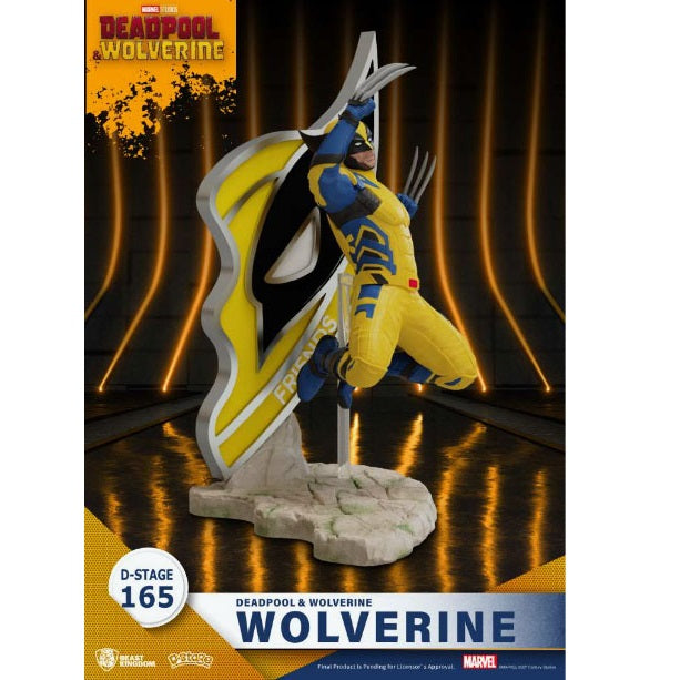 D-Stage Marvel Deadpool & Wolverine - Wolverine 165 - Wolverine Action Figure