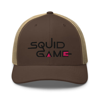 Cappellino trucker della serie Squid Game (ricamato) 🆓🚚