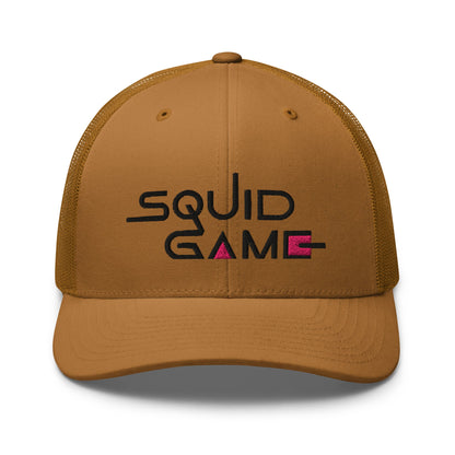 Cappellino trucker della serie Squid Game (ricamato) 🆓🚚