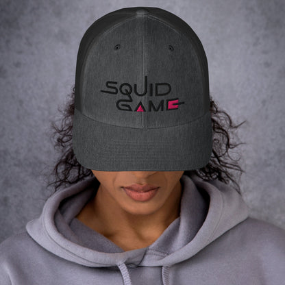 Cappellino trucker della serie Squid Game (ricamato) 🆓🚚