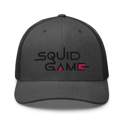 Cappellino trucker della serie Squid Game (ricamato) 🆓🚚