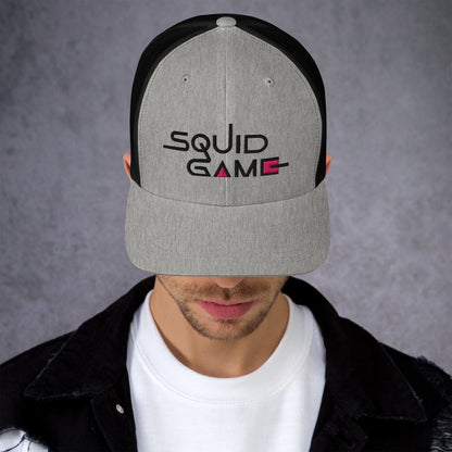 Cappellino trucker della serie Squid Game (ricamato) 🆓🚚