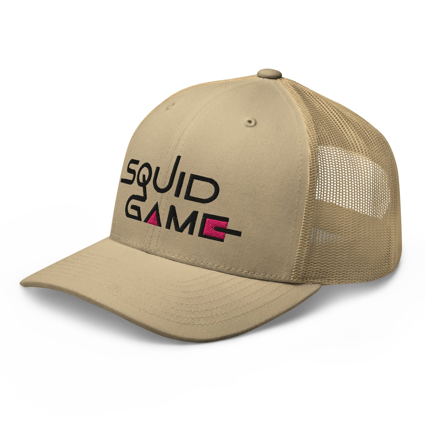 Cappellino trucker della serie Squid Game (ricamato) 🆓🚚