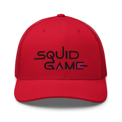 Cappellino trucker della serie Squid Game (ricamato) 🆓🚚