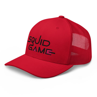 Cappellino trucker della serie Squid Game (ricamato) 🆓🚚