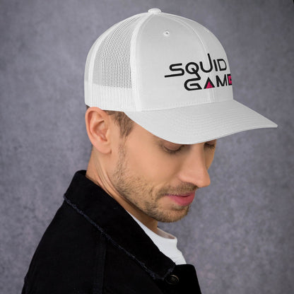 Cappellino trucker della serie Squid Game (ricamato) 🆓🚚