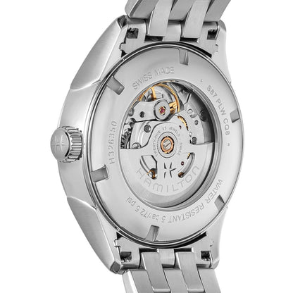 Hamilton Jazzmaster Automatic 42mm – in acciaio con indicatore della riserva di carica