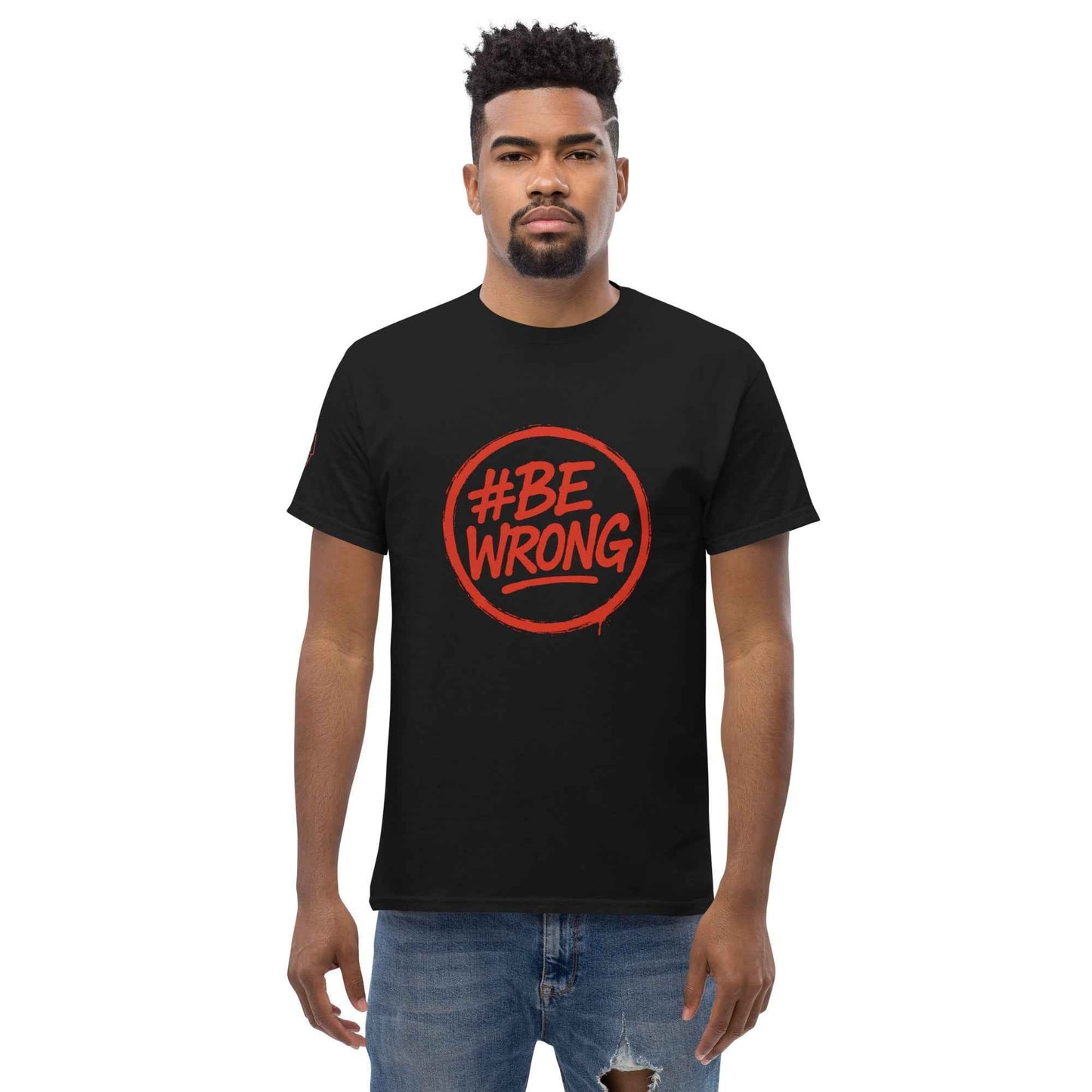 Maglietta Classica Unisex 100% Cotone 👕 | FAIL Streetwear #BEWRONG 🔴 – Imperfezione come Stile