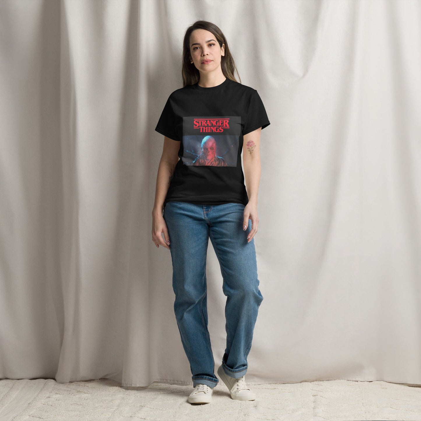 T-shirt classica unisex - Stranger Thing Skull