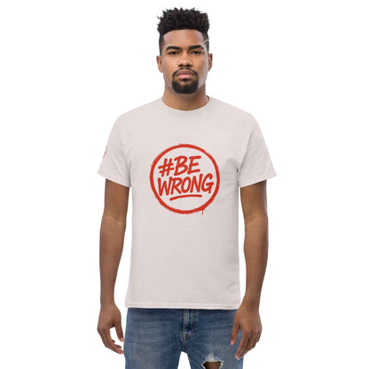 Maglietta Classica Unisex 100% Cotone 👕 | FAIL Streetwear #BEWRONG 🔴 – Imperfezione come Stile