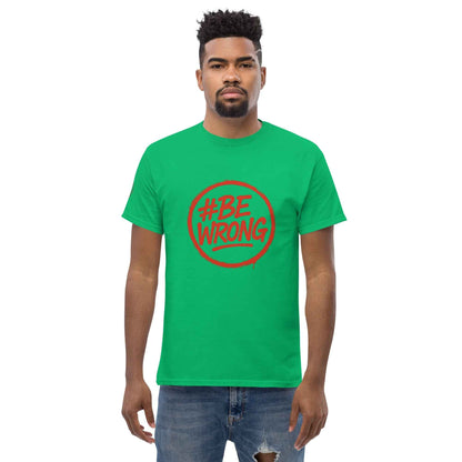 Maglietta Classica Unisex 100% Cotone 👕 | FAIL Streetwear #BEWRONG 🔴 – Imperfezione come Stile