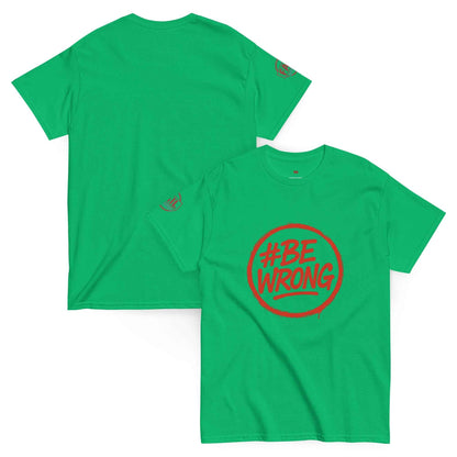 Maglietta Classica Unisex 100% Cotone 👕 | FAIL Streetwear #BEWRONG 🔴 – Imperfezione come Stile