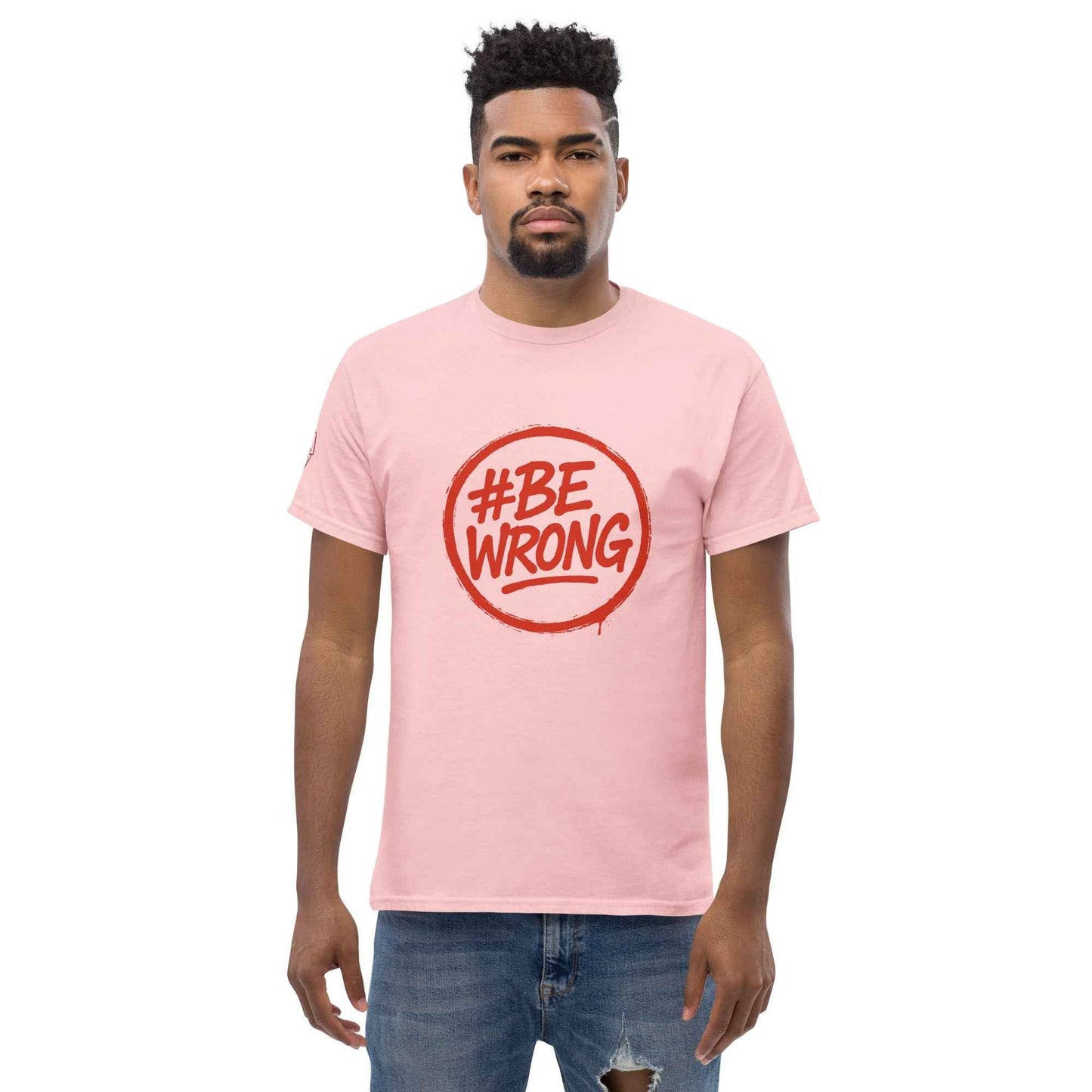 Maglietta Classica Unisex 100% Cotone 👕 | FAIL Streetwear #BEWRONG 🔴 – Imperfezione come Stile