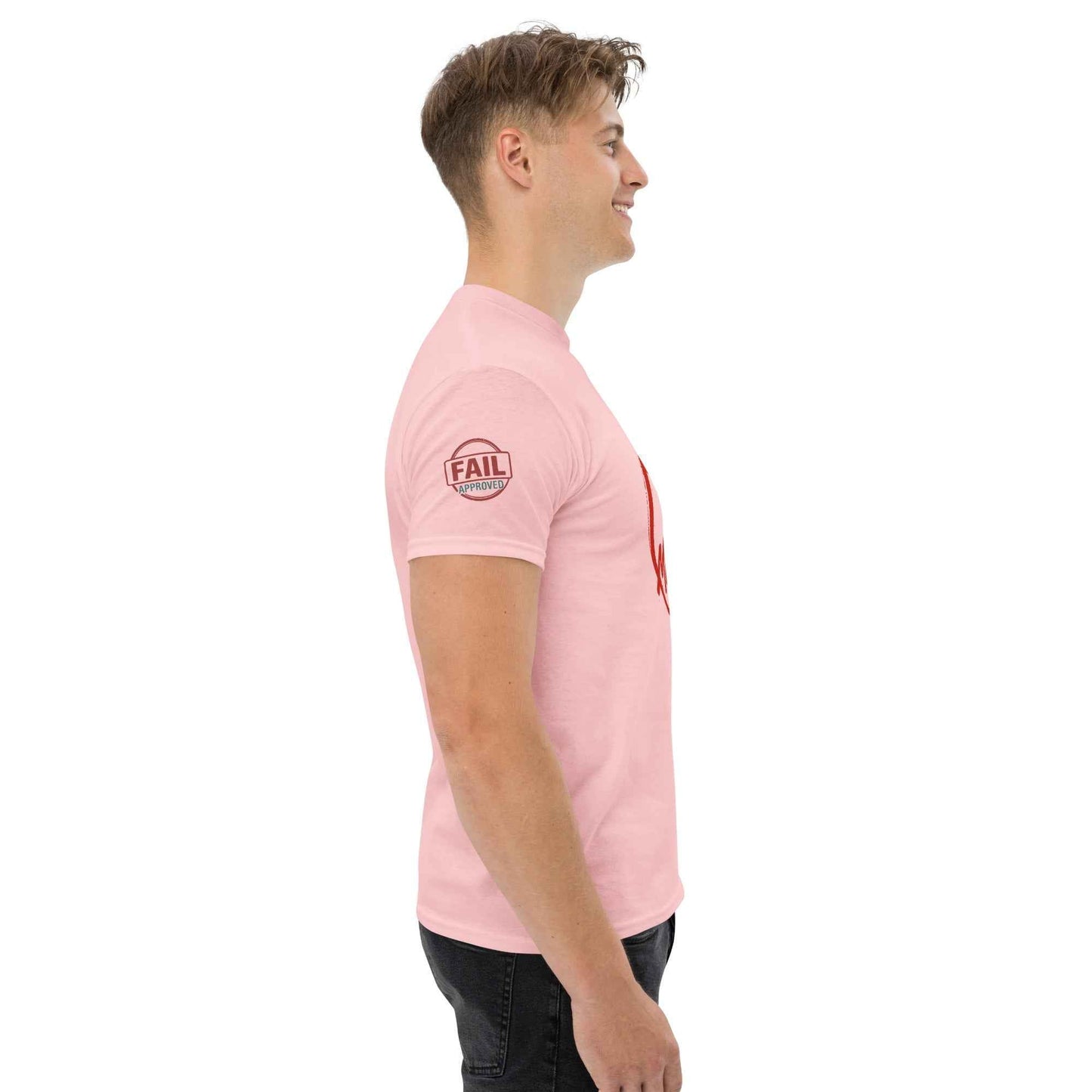 Maglietta Classica Unisex 100% Cotone 👕 | FAIL Streetwear “POWER IN MISTAKES” 🔴 – Imperfezione che Diventa Stile