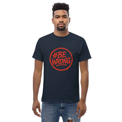Maglietta Classica Unisex 100% Cotone 👕 | FAIL Streetwear #BEWRONG 🔴 – Imperfezione come Stile