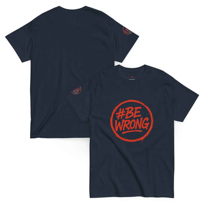 Maglietta Classica Unisex 100% Cotone 👕 | FAIL Streetwear #BEWRONG 🔴 – Imperfezione come Stile