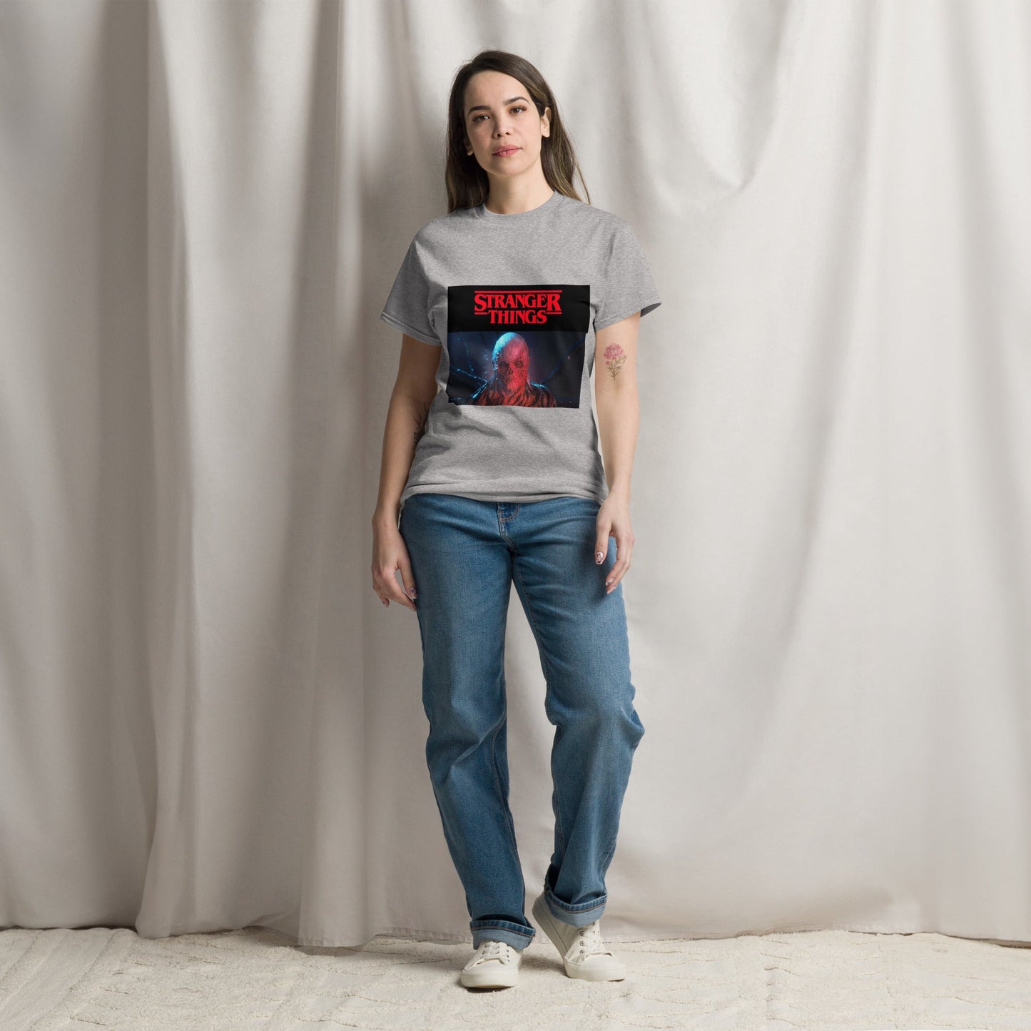 T-shirt classica unisex - Stranger Thing Skull