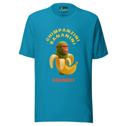 Maglietta unisex serie Brainrot - Schimpazini Bananini 🆓🚚