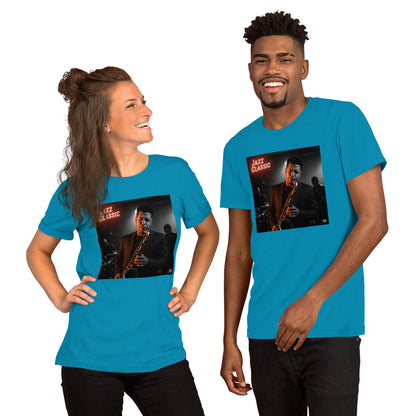 Maglietta unisex serie Musica "Jazz Classic Sax" 🆓🚚