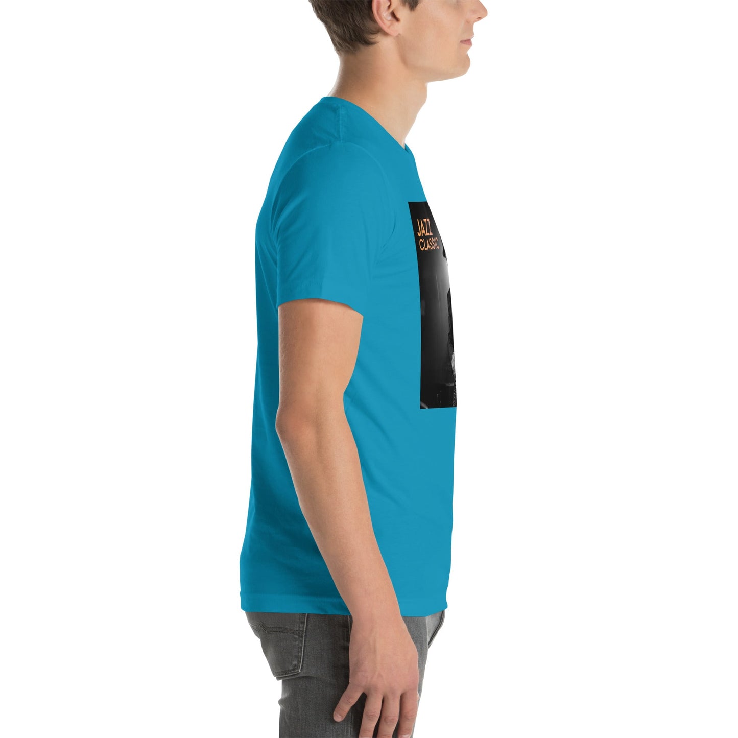 Maglietta unisex serie Musica "Jazz Classic Contrabasso" 🆓🚚