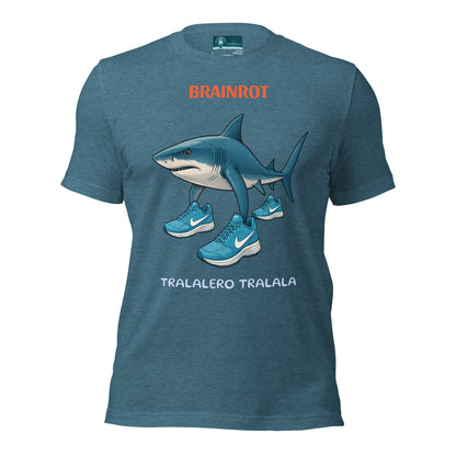 Maglietta unisex serie Brainrot "Tralalero Tralala" 🆓🚚