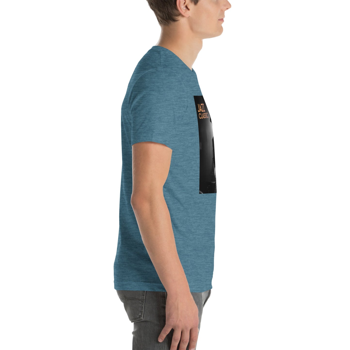 Maglietta unisex serie Musica "Jazz Classic Contrabasso" 🆓🚚