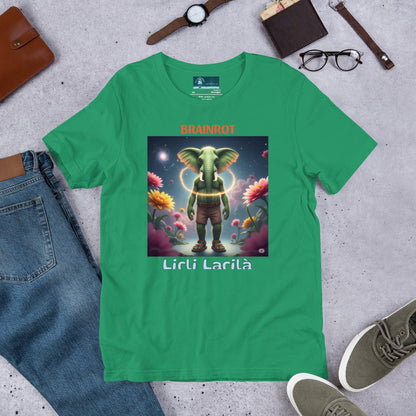 Maglietta unisex serie Brainrot "Lirili Larila" 🆓🚚
