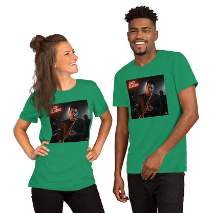 Maglietta unisex serie Musica "Jazz Classic Sax" 🆓🚚