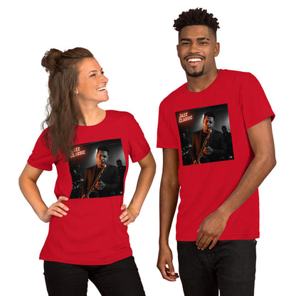 Maglietta unisex serie Musica "Jazz Classic Sax" 🆓🚚