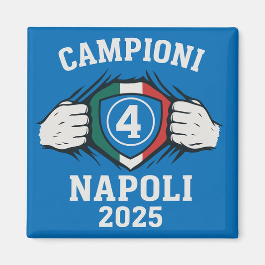 Magnete “Campioni Napoli 2025” - Edizione AGAIN