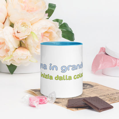 Tazza con interno colorato - Sogna in grande ...