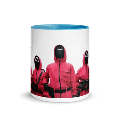 Tazza con interno colorato serie Squid Game