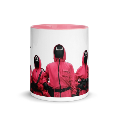 Tazza con interno colorato serie Squid Game