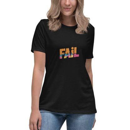 T-shirt Donna in Cotone Pettinato 👕 | FAIL Streetwear – Morbidezza, Comfort e Stile Senza Sforzo