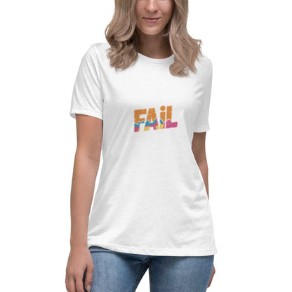 T-shirt Donna in Cotone Pettinato 👕 | FAIL Streetwear – Morbidezza, Comfort e Stile Senza Sforzo