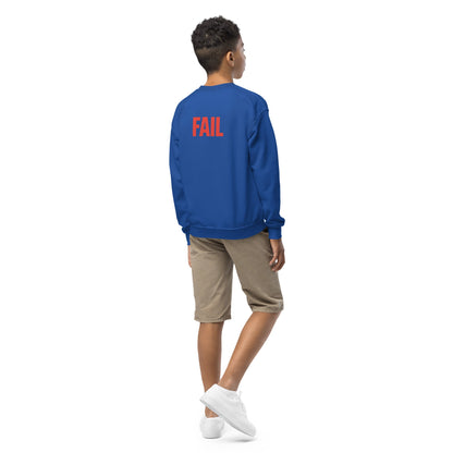 Felpa ragazzi Girocollo #BEWRONG 🔴 | Comoda e Cool per un Look Fail Streetwear