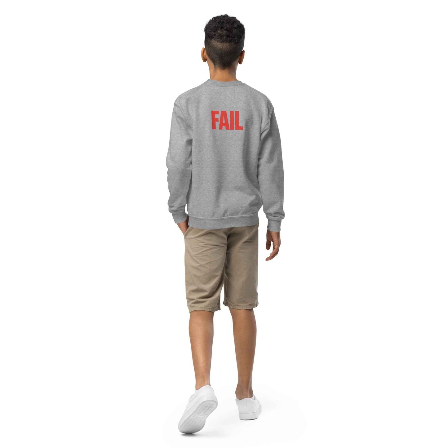 Felpa ragazzi Girocollo #BEWRONG 🔴 | Comoda e Cool per un Look Fail Streetwear
